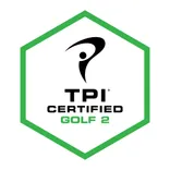 TPI Certified Golf Level 2 badge